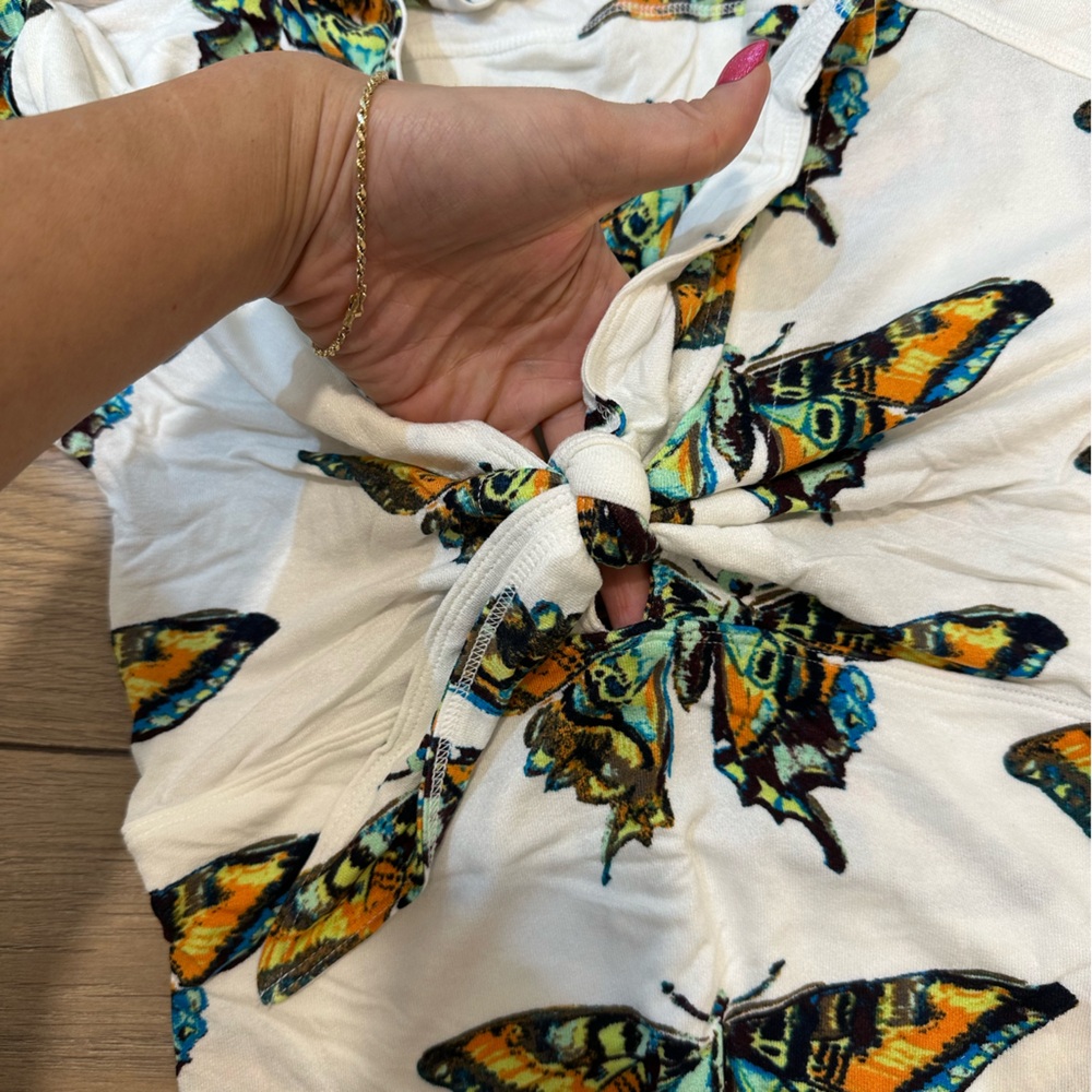 Free People Butterfly Print top - Picture 4 of 5